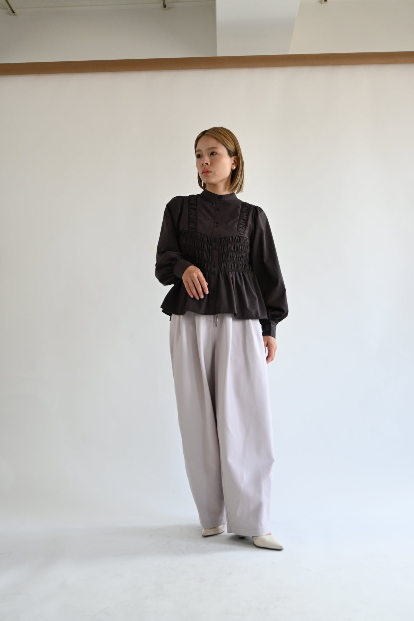 BW02 (預購10月)【Willfully】soft synthetic leather relax tuck