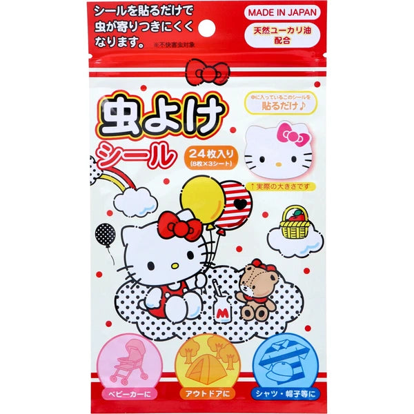 NV99(台灣現貨)日本製新包裝Kitty頭防蚊貼