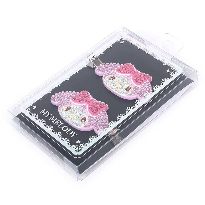 ML86 （台灣現貨）【Hello Kitty】三麗鷗少見精緻水鑽髮夾