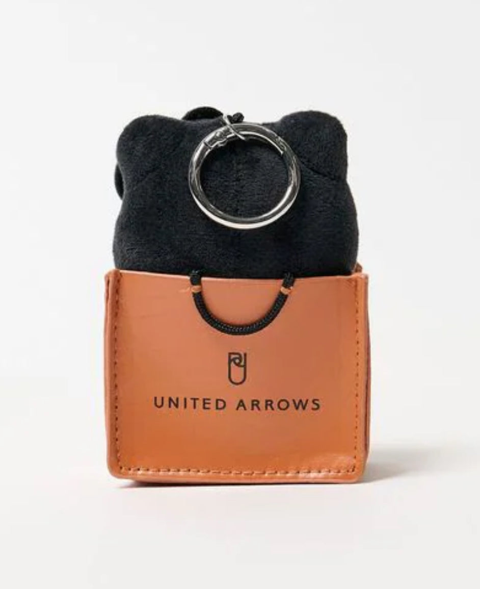 NE01（台灣現貨)【Hello Kitty】United arrows聯名黑Kitty吊飾
