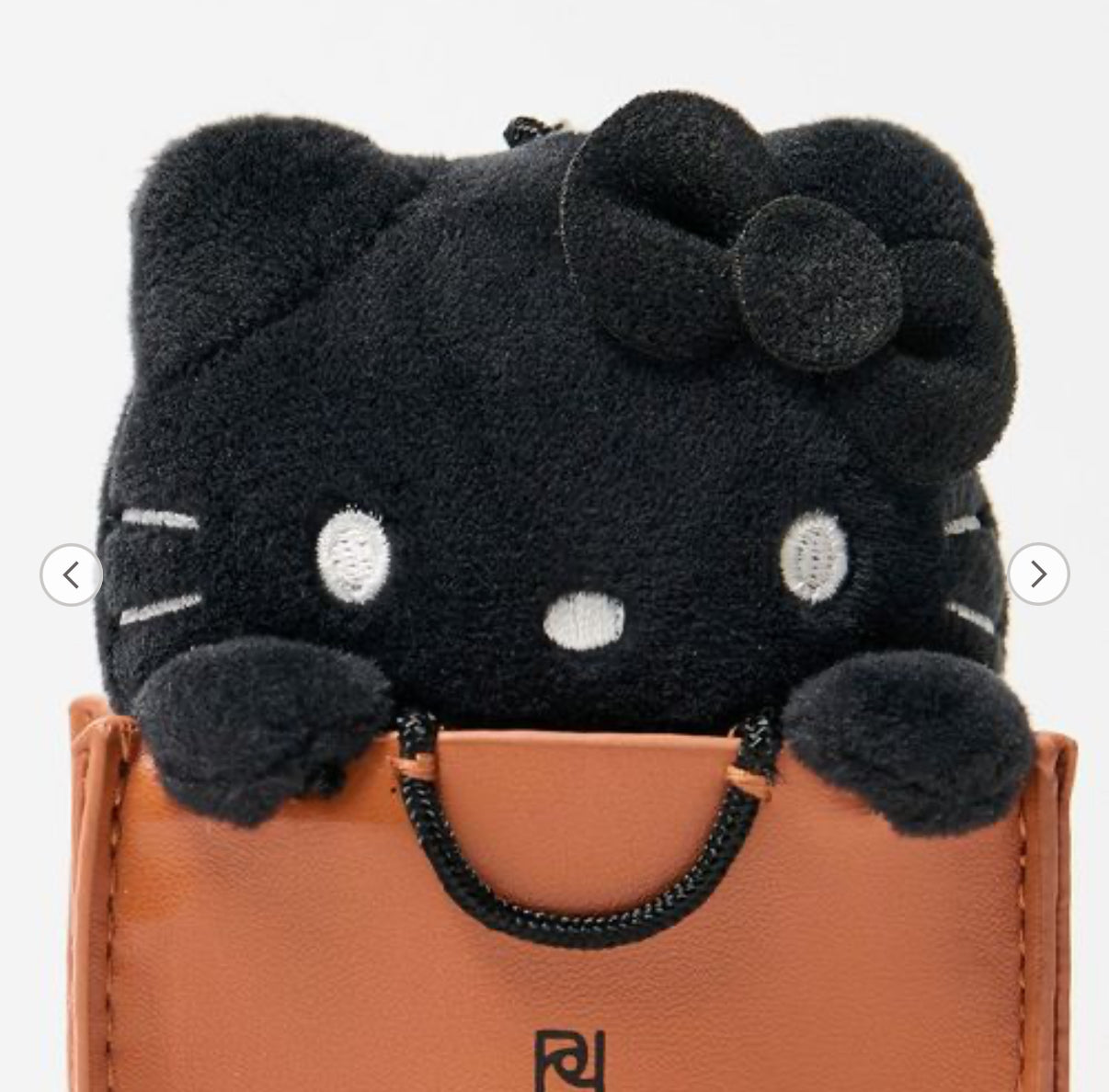NE01（台灣現貨)【Hello Kitty】United arrows聯名黑Kitty吊飾