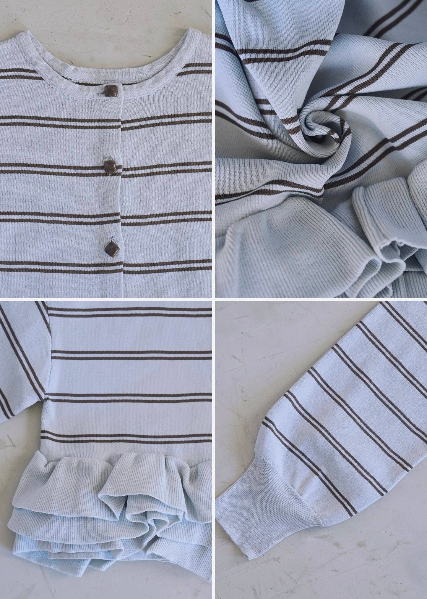 BM32 （預購8月）【Willfully】hem ruffle frill knit cardigan