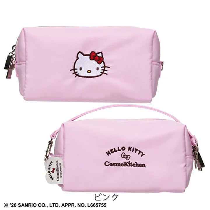 NE18 【Hello Kitty】（預購7月底）Cosme Kitchen 聯名小長方形包