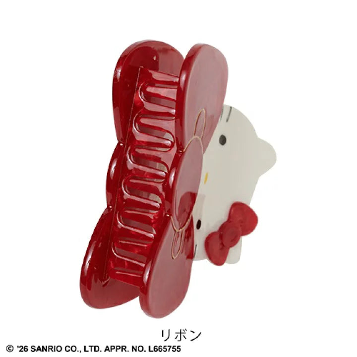 NE19 【Hello Kitty】（預購8月底）Cosme Kitchen 聯名精緻髮夾 - 蝴蝶結