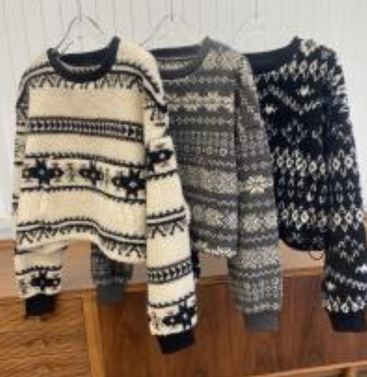 BW16 （預購12月）【Willfully】geometric boa cropped drawstring