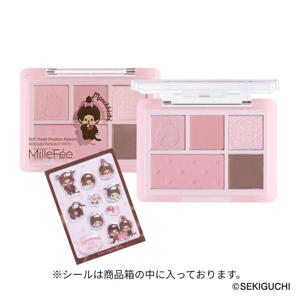 NE23 【Monchichi】Millefee Tokyo聯名 - 眼影盤