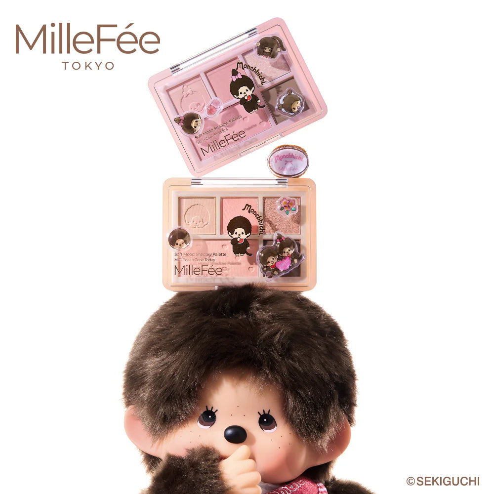 NE23 【Monchichi】Millefee Tokyo聯名 - 眼影盤