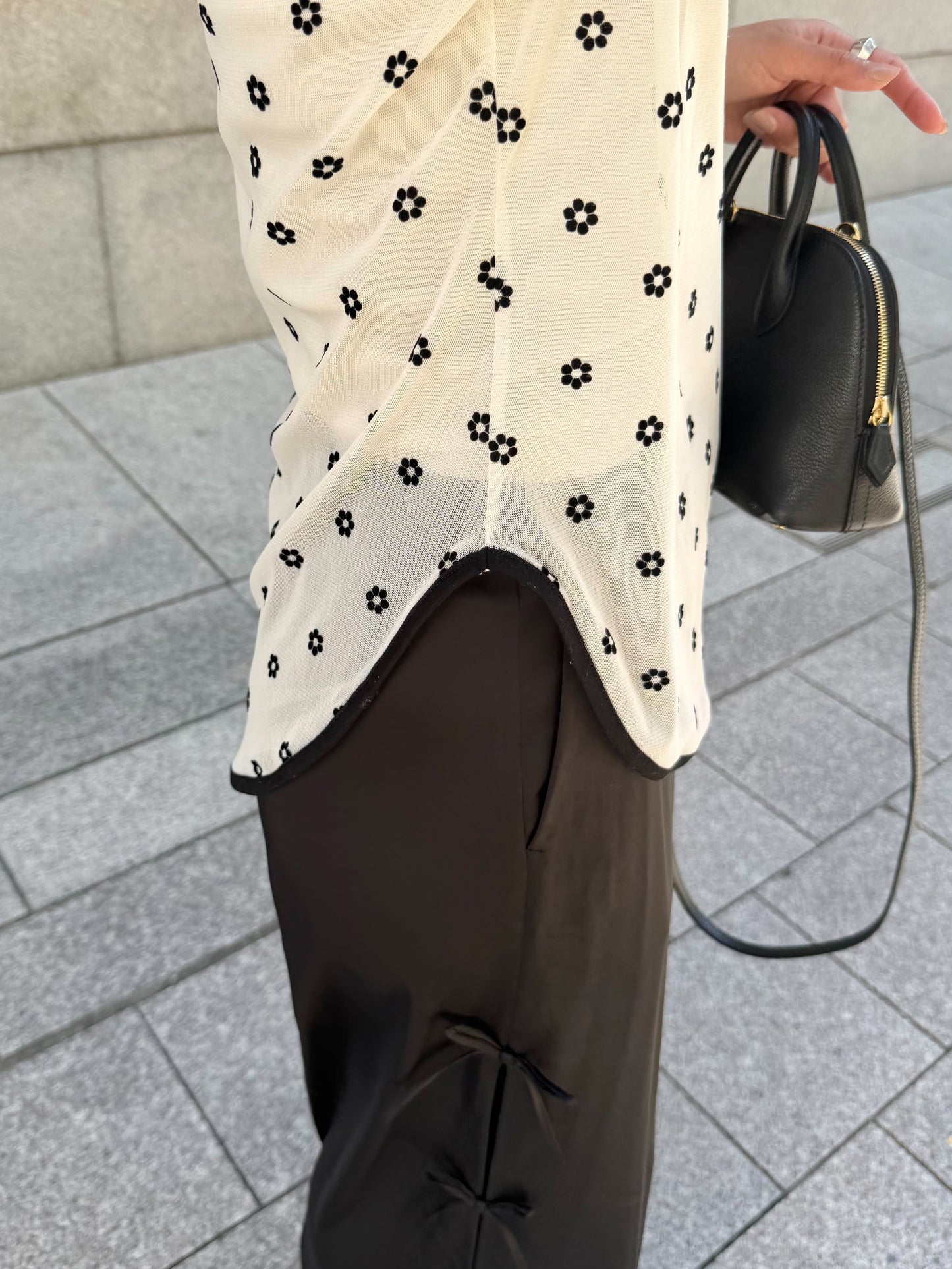 LM03（預購8月）【Hyeon】ribbon pants
