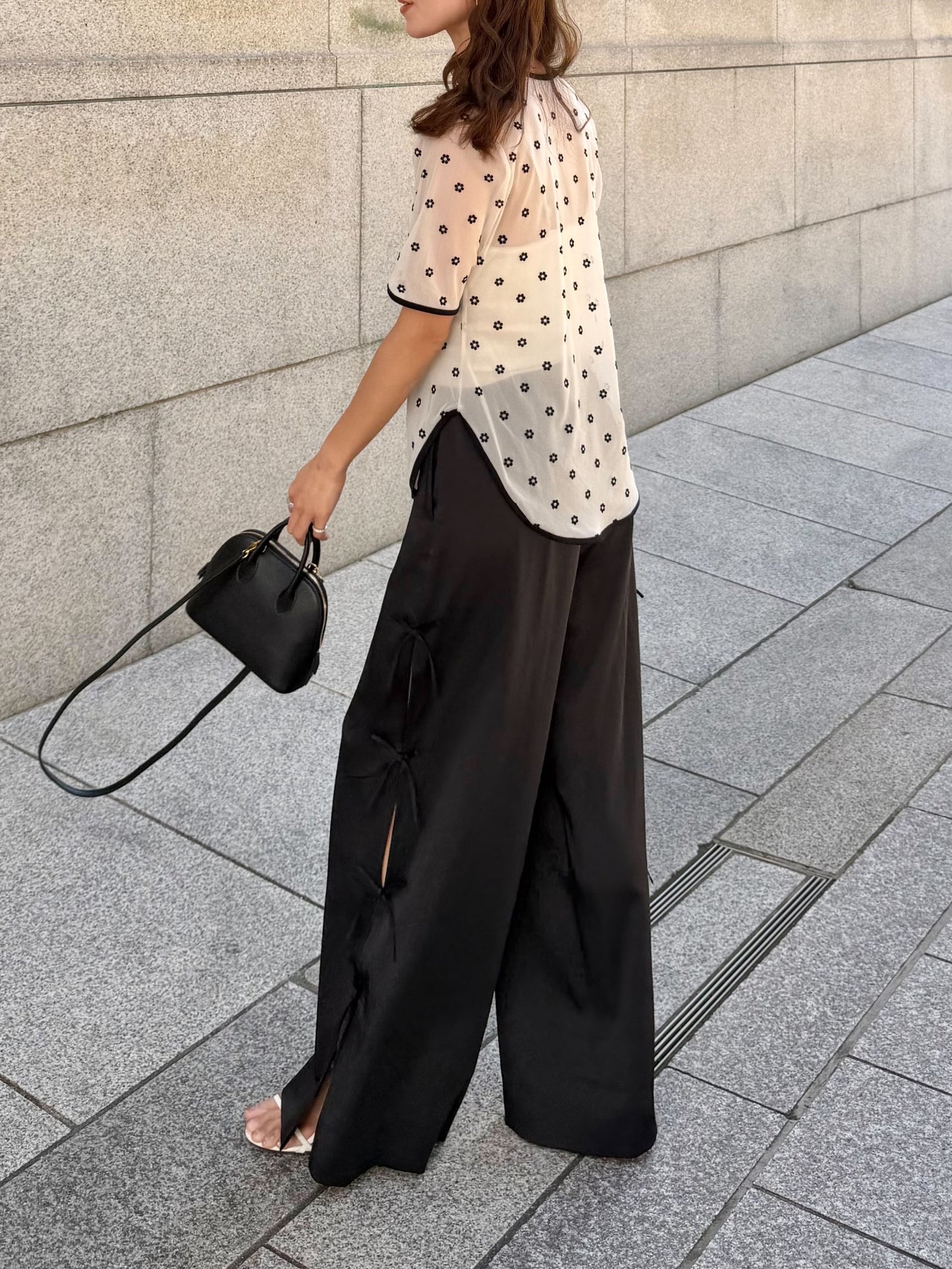 LM03（預購8月）【Hyeon】ribbon pants