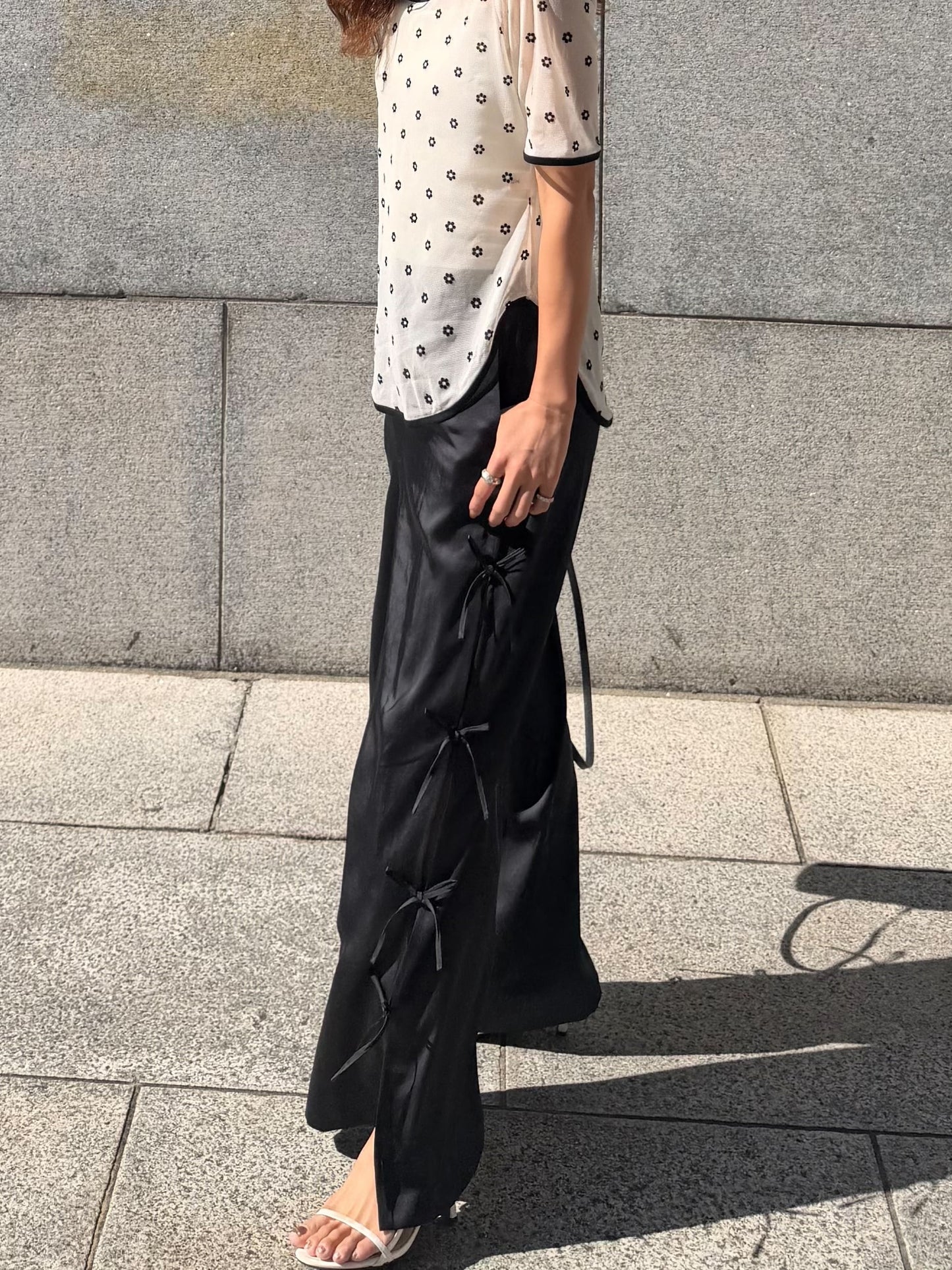 LM03（預購8月）【Hyeon】ribbon pants