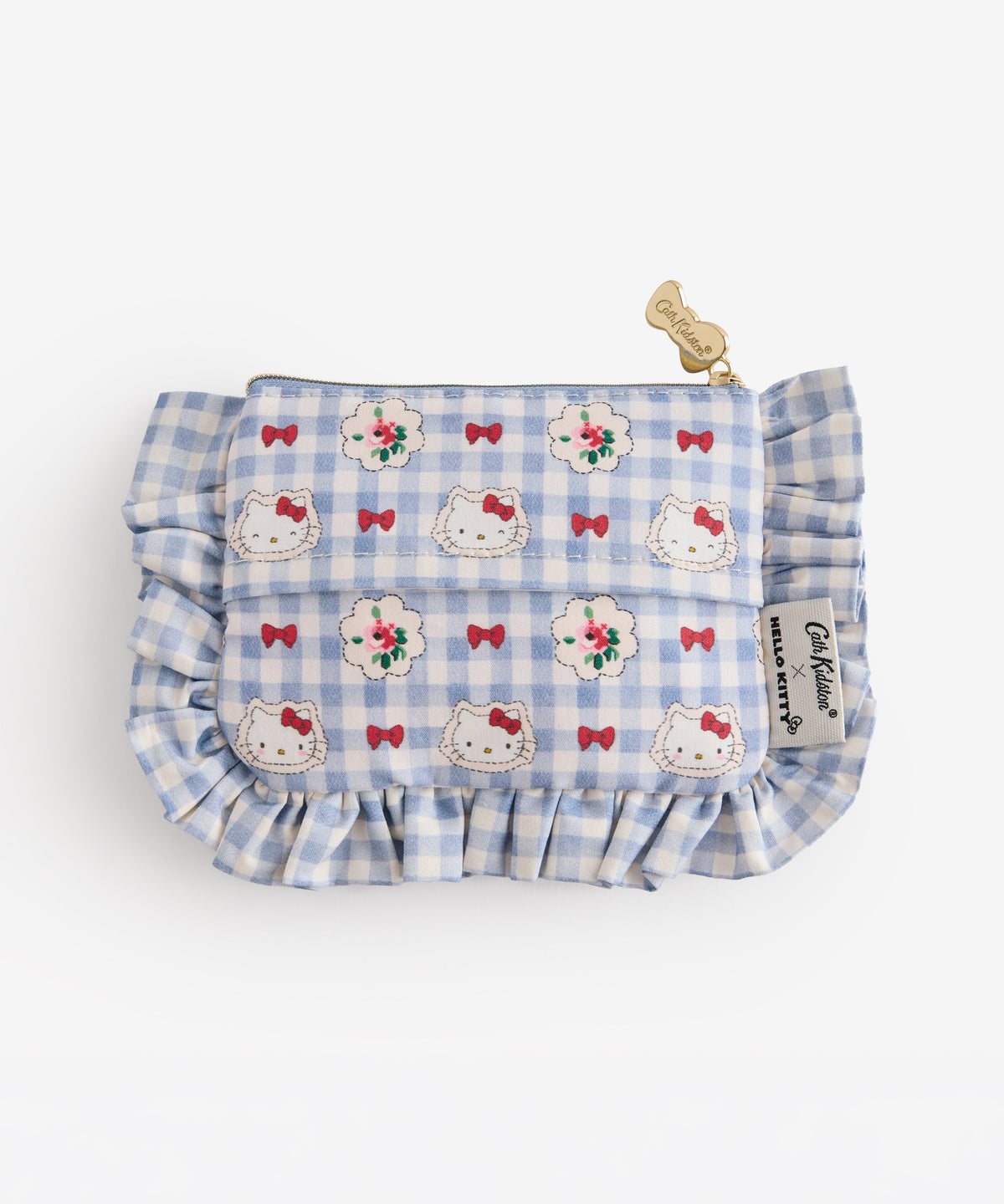 NE25（預購7月）【Hello Kitty】Cath Kidston London夢幻聯名 - 限量經典面紙包+吊飾組