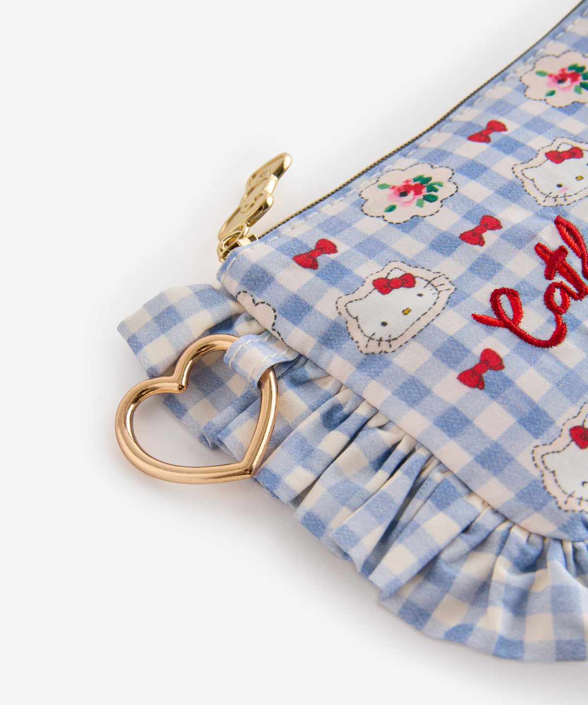 NE25（預購7月）【Hello Kitty】Cath Kidston London夢幻聯名 - 限量經典面紙包+吊飾組