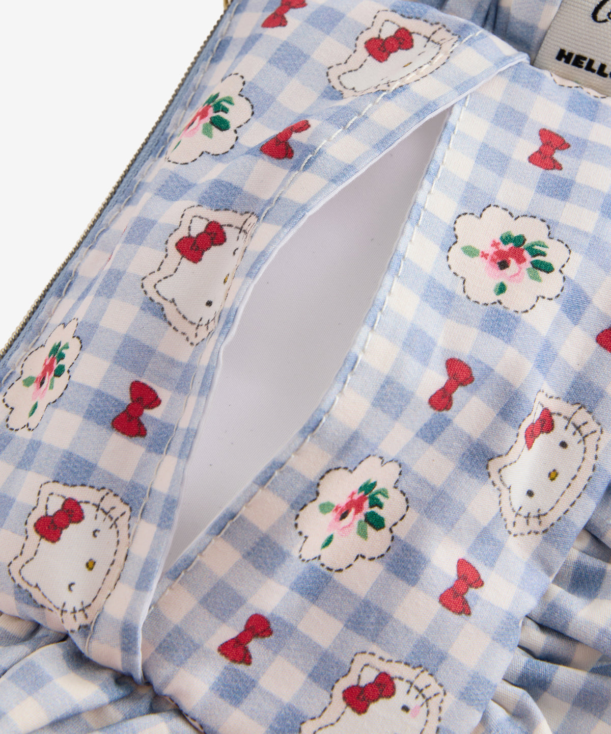 NE25（預購7月）【Hello Kitty】Cath Kidston London夢幻聯名 - 限量經典面紙包+吊飾組