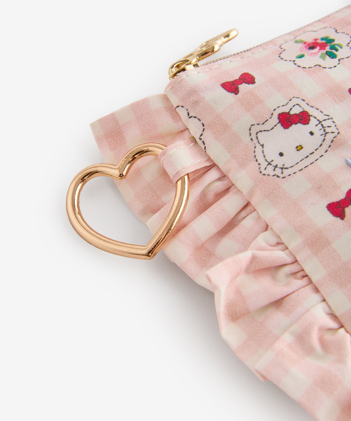 NE25（預購7月）【Hello Kitty】Cath Kidston London夢幻聯名 - 限量經典面紙包+吊飾組