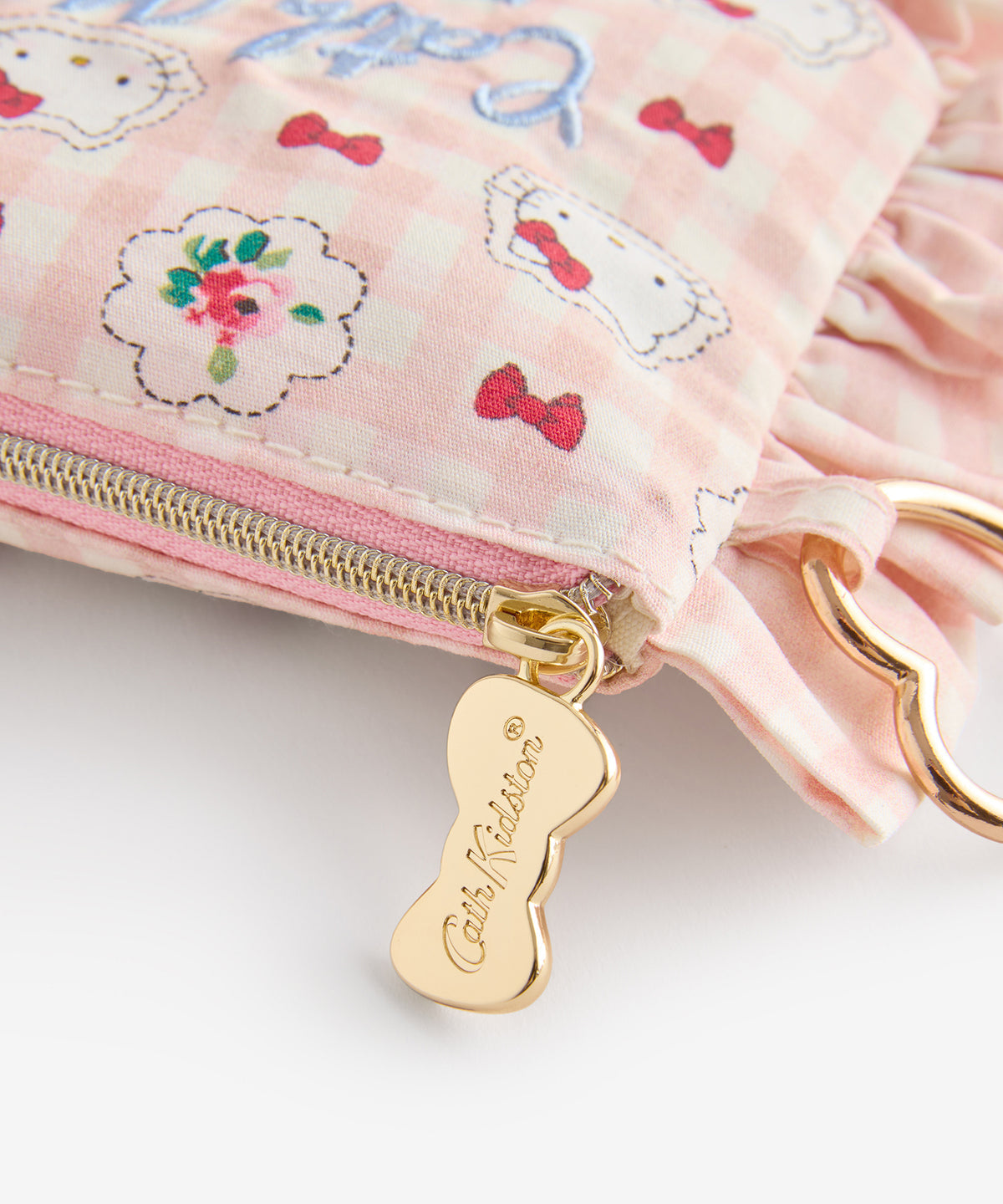 NE25（預購7月）【Hello Kitty】Cath Kidston London夢幻聯名 - 限量經典面紙包+吊飾組