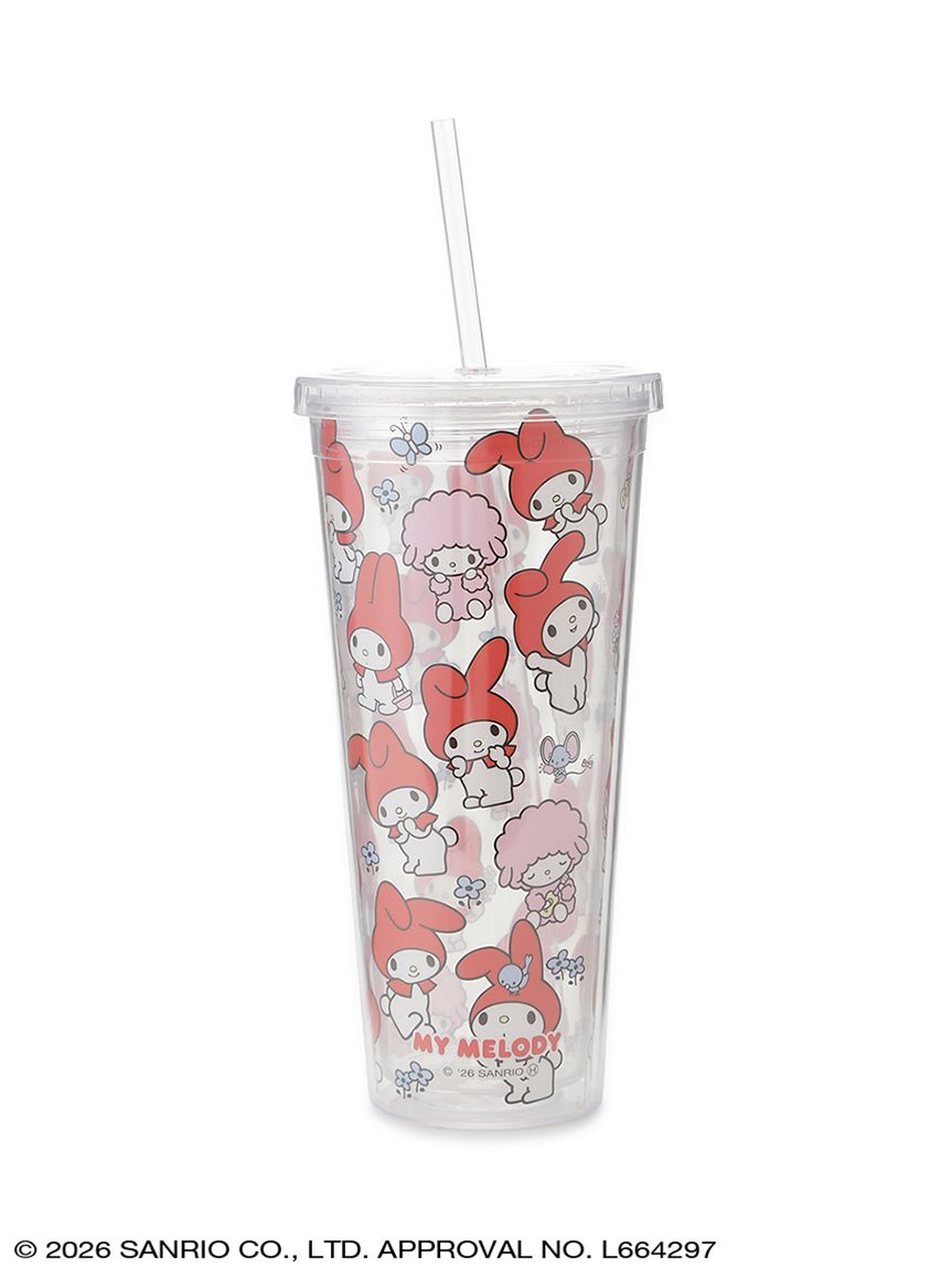 GP17 （台灣現貨）【Sanrio House】限量透明吸管塑膠杯