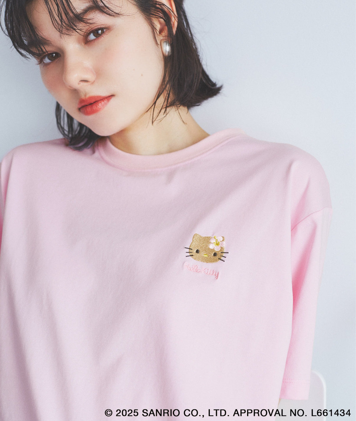 NV71 （台灣現貨）【Hello Kitty】舒適天竺棉T