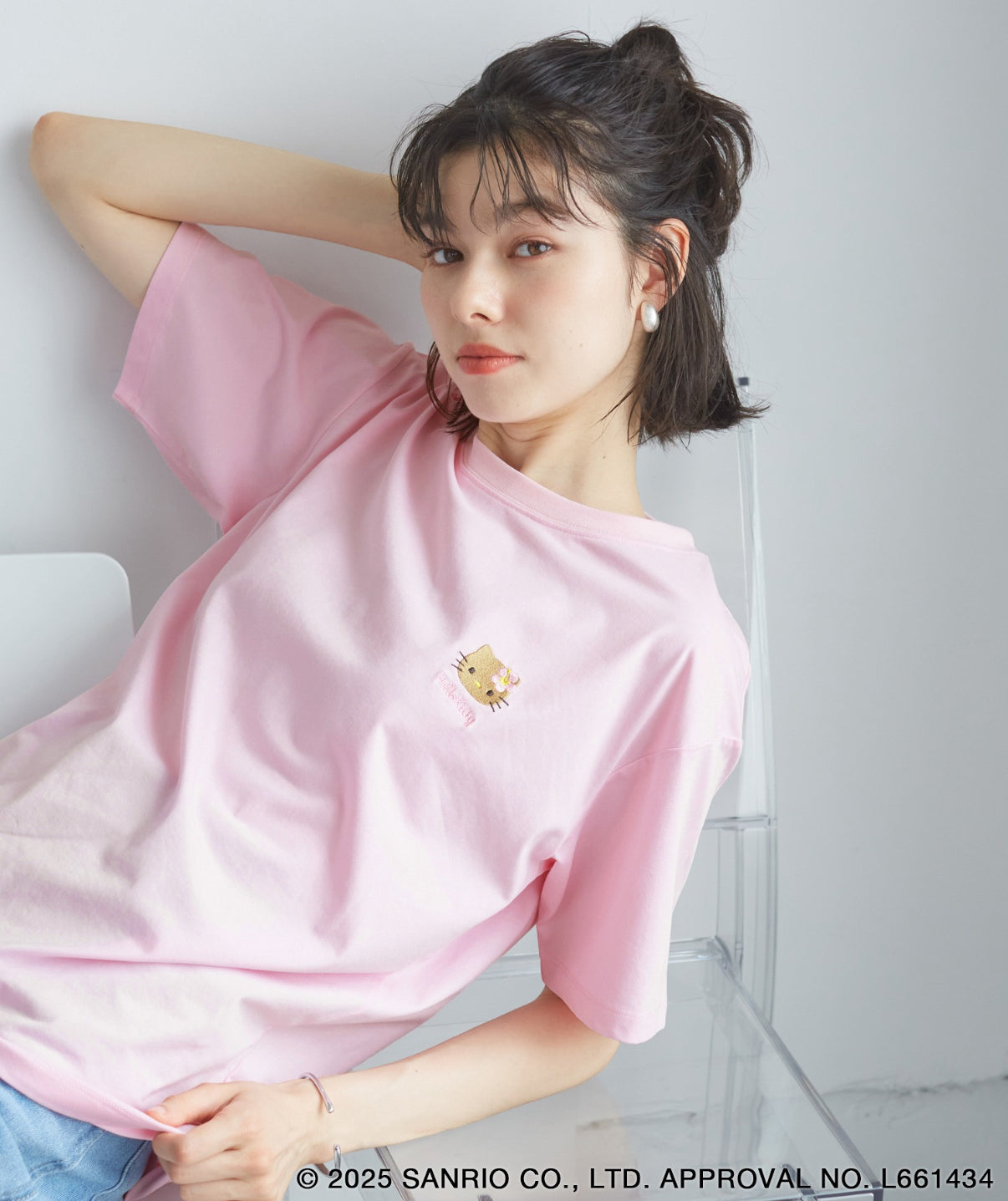 NV71 （台灣現貨）【Hello Kitty】舒適天竺棉T
