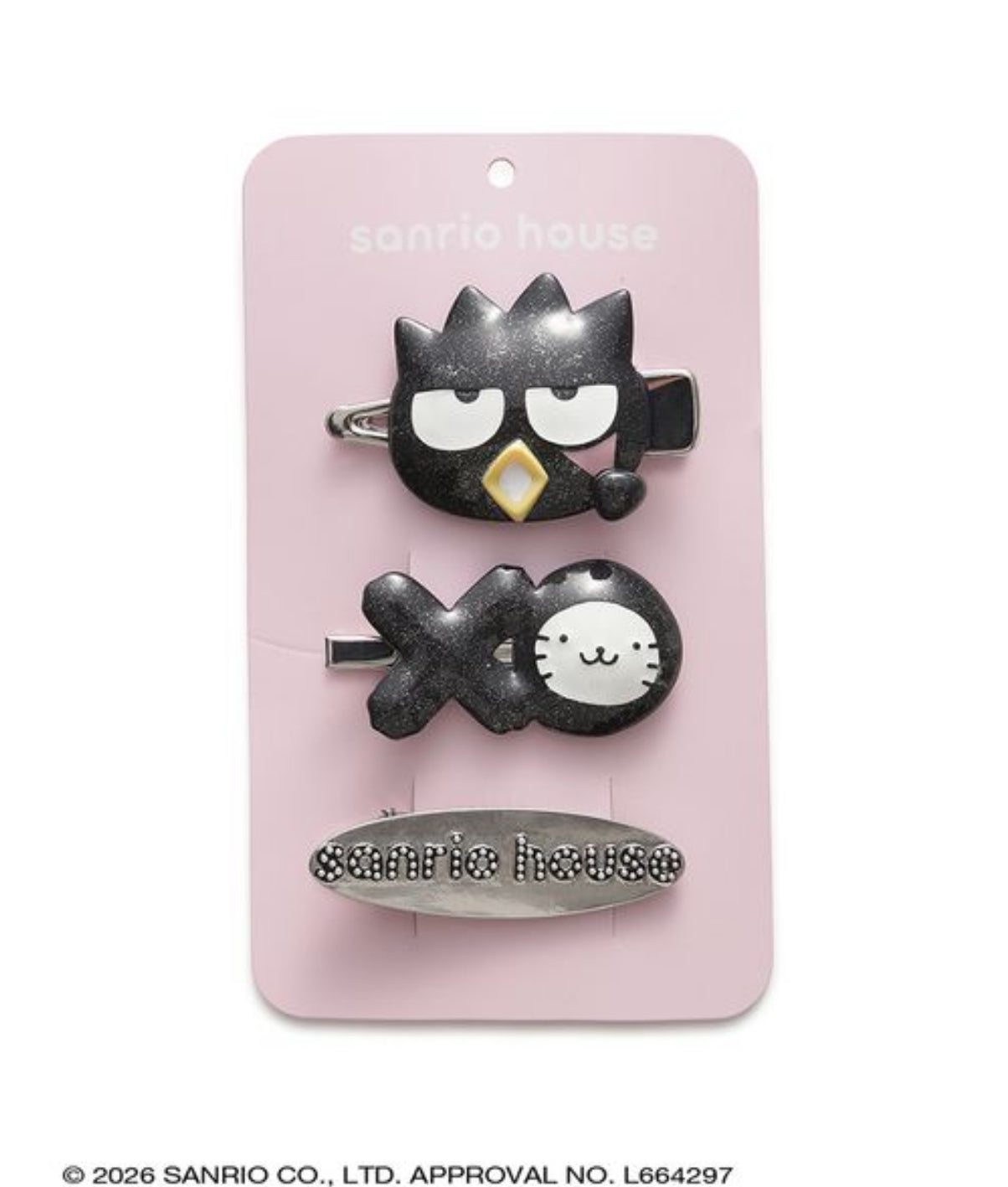 NE46【Hello Kitty】Sanrio house 質感髮夾組