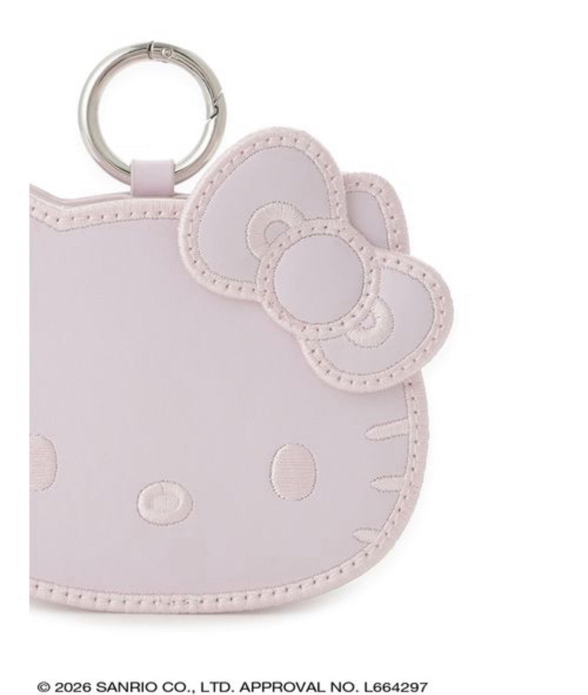 NE33【Hello Kitty】佘闆娘同款質感 Kitty臉皮革立體小包包