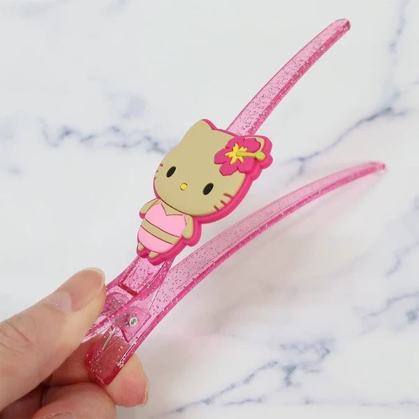 NE49 （台灣現貨）【Hello Kitty】曬黑系列造型長髮夾
